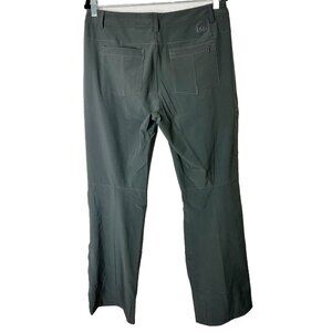 REI Womens Gray Pants Convertible Hiking Roll up - Size 12 Straight Boot Cut P